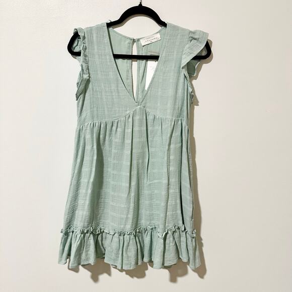 American Threads Sage Ruffle Romper - Picture 1 of 5
